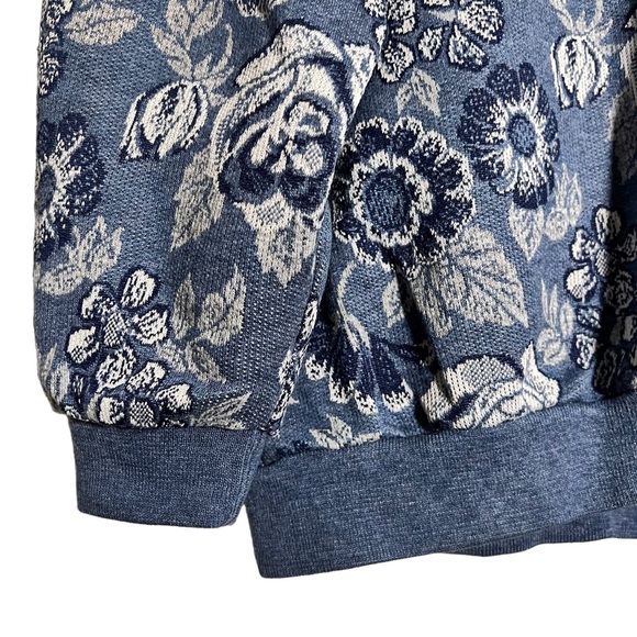 Vintage Cape Cod Sportswear Floral Grannycore Pullover Sweater  Retro 80s 90s - Picture 3 of 5
